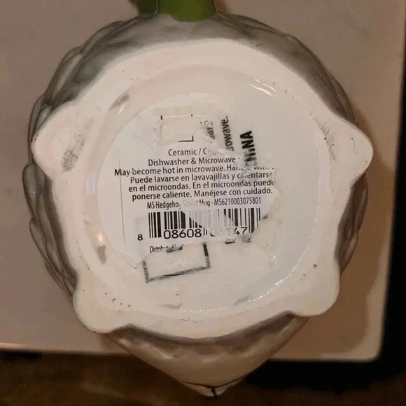 Happy Little Hedge Hog Coffee Tea Soup Hot Chocolate Mug Cup 17.24 ounces - Picture 10 of 12